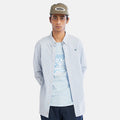 TIMBERLAND STRIPED SEERSUCKER SHIRT FOR MEN IN BLUE