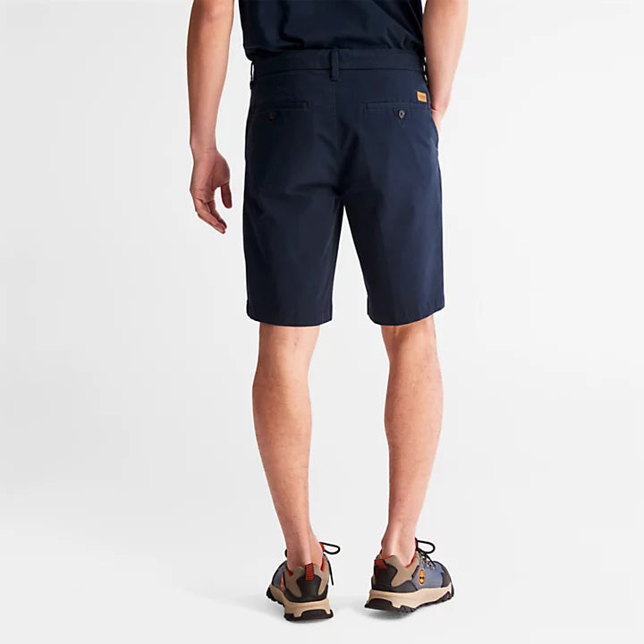 TIMBERLAND STRAIGHT CHINO SHORTS FOR MEN IN NAVY