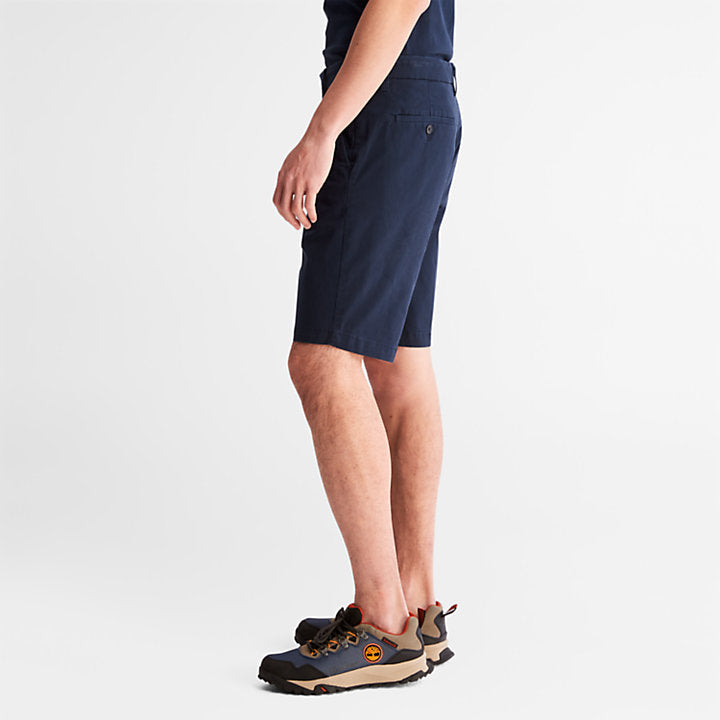 TIMBERLAND STRAIGHT CHINO SHORTS FOR MEN IN NAVY