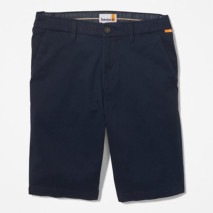 TIMBERLAND STRAIGHT CHINO SHORTS FOR MEN IN NAVY