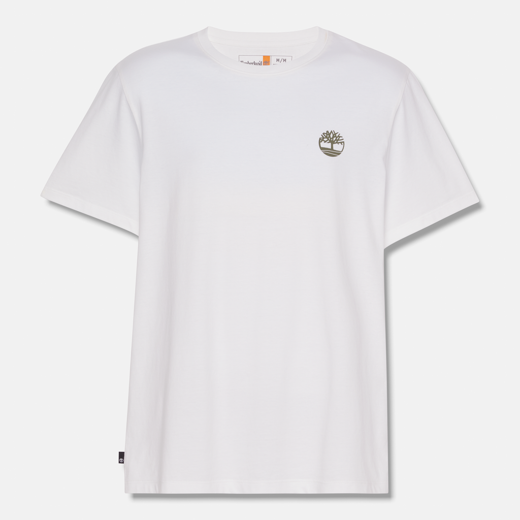 Kennebec River Back Camo Tree Logo Short Sleeve T-Shirt For Men