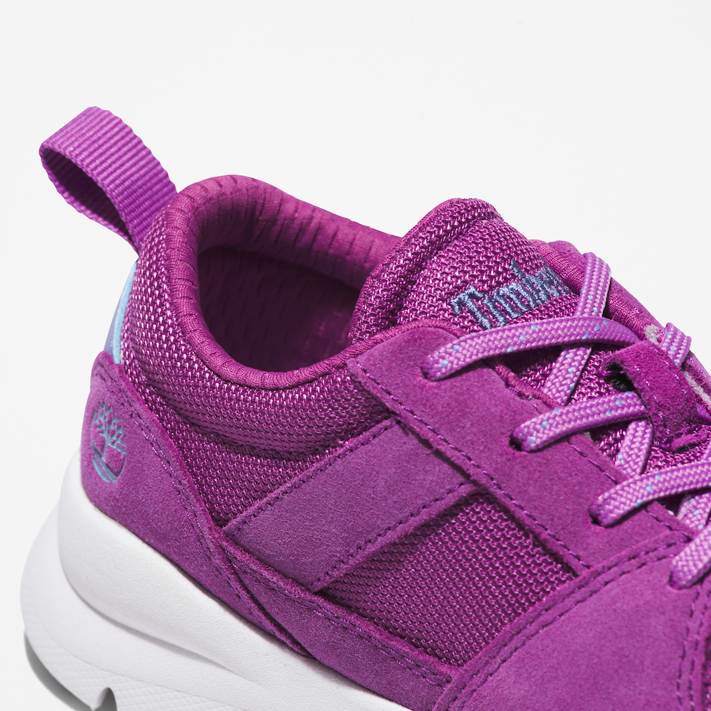 TIMBERLAND BOROUGHS PROJECT OXFORD TRAINER FOR JUNIOR IN PURPLE