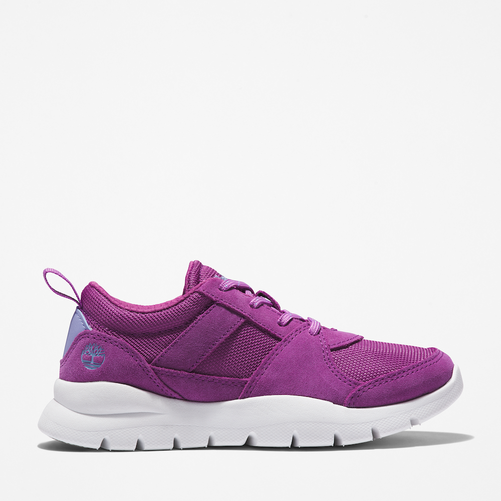 TIMBERLAND BOROUGHS PROJECT OXFORD TRAINER FOR JUNIOR IN PURPLE