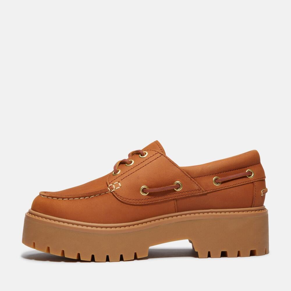 Stone Street Boat Shoe For Women
