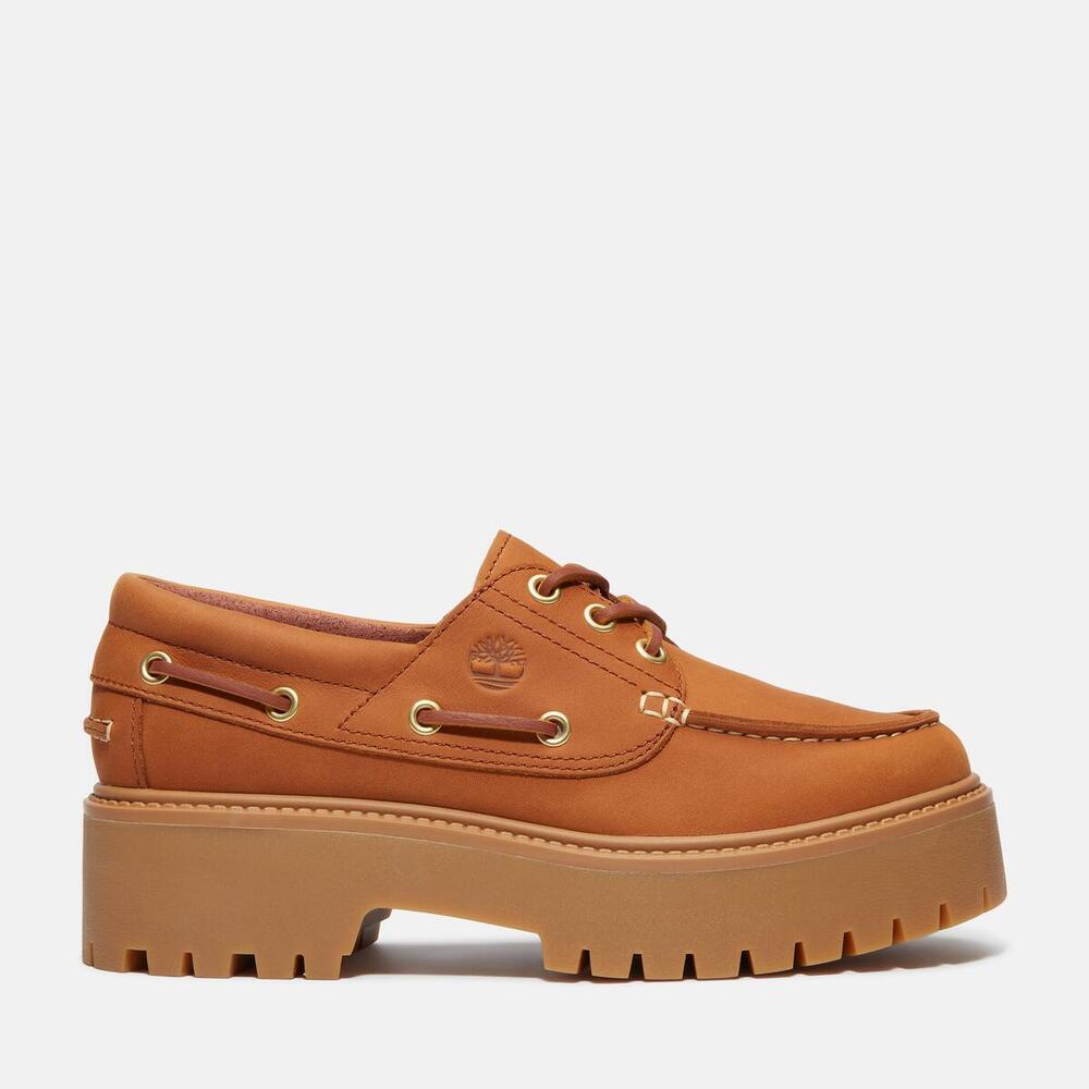 Stone Street Boat Shoe For Women