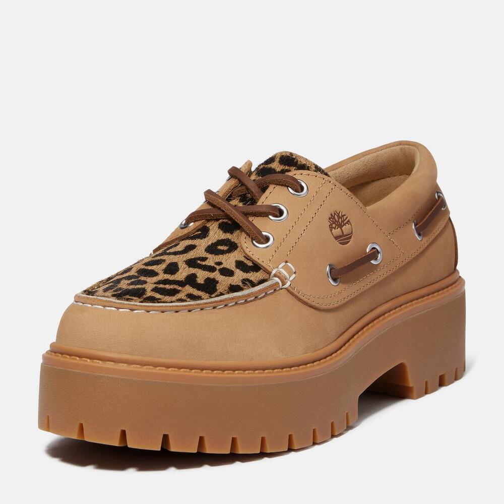 Stone Street Boat Shoe For Women