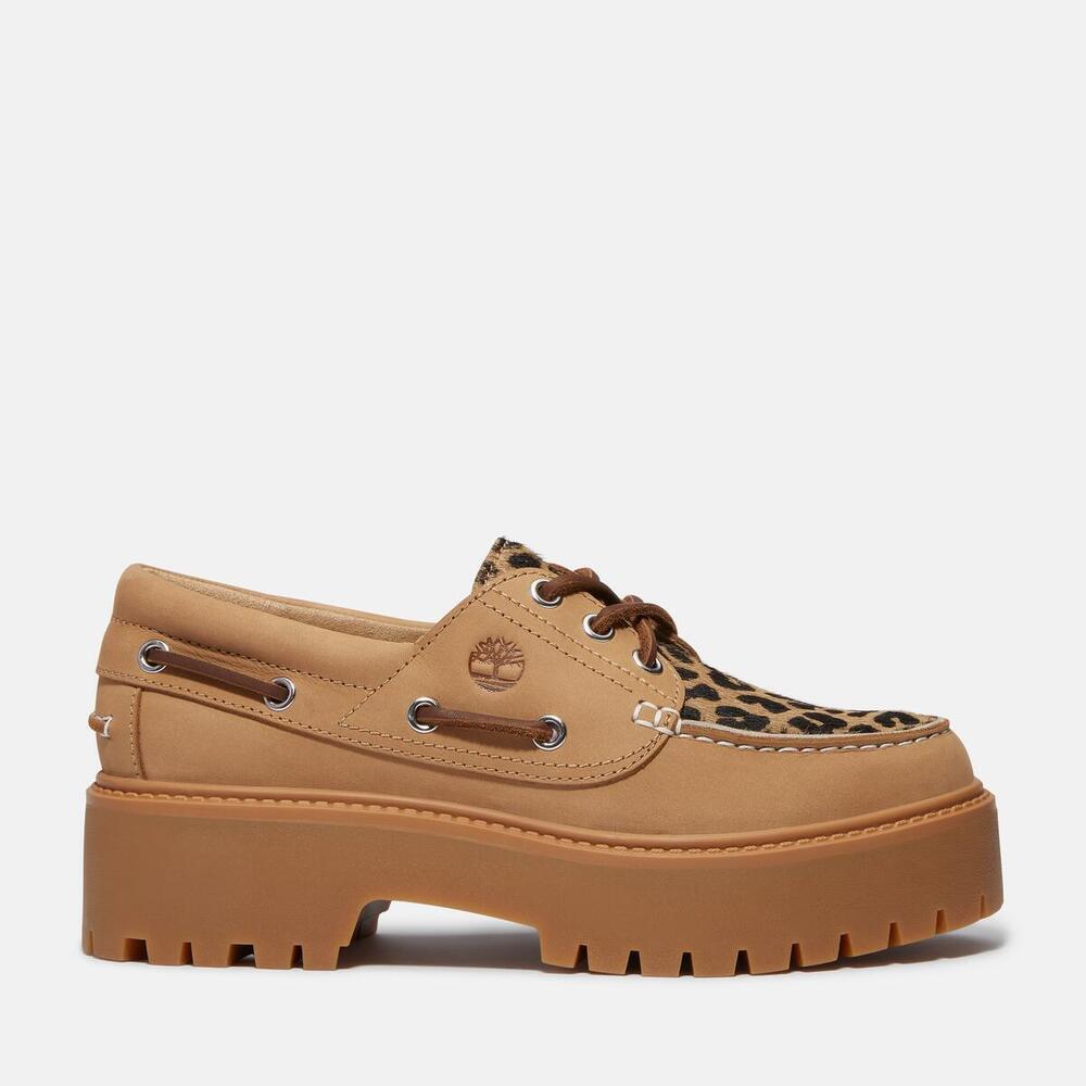 Stone Street Boat Shoe For Women