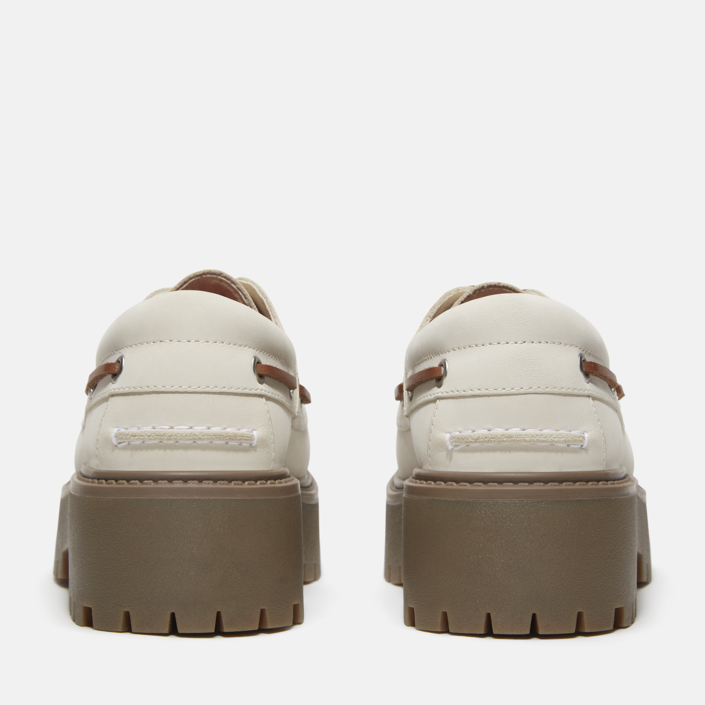 Stone Street Platform Boat Shoe For Women