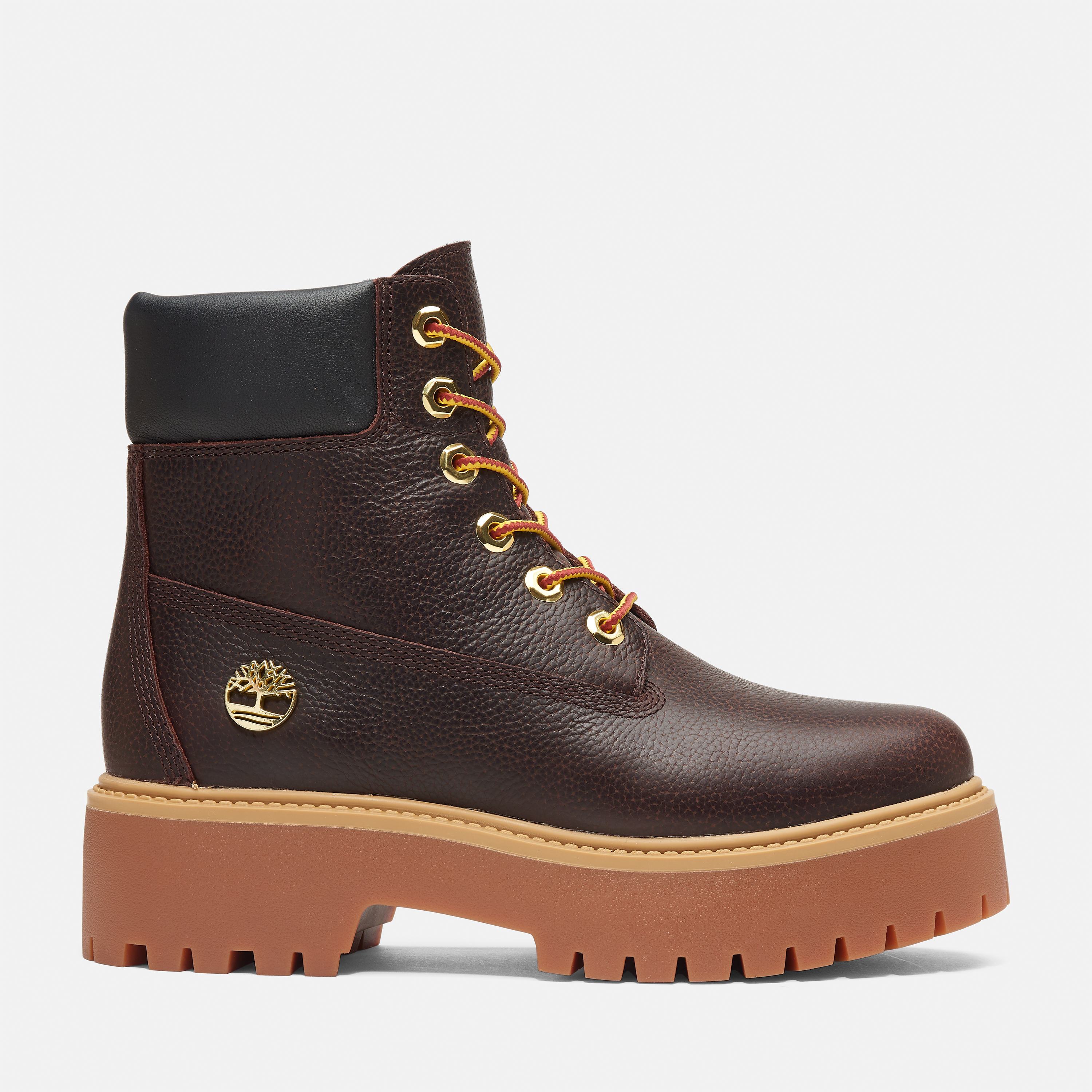Stone Street Espresso 6-Inch Lace-Up Platform Waterproof Boot For Women