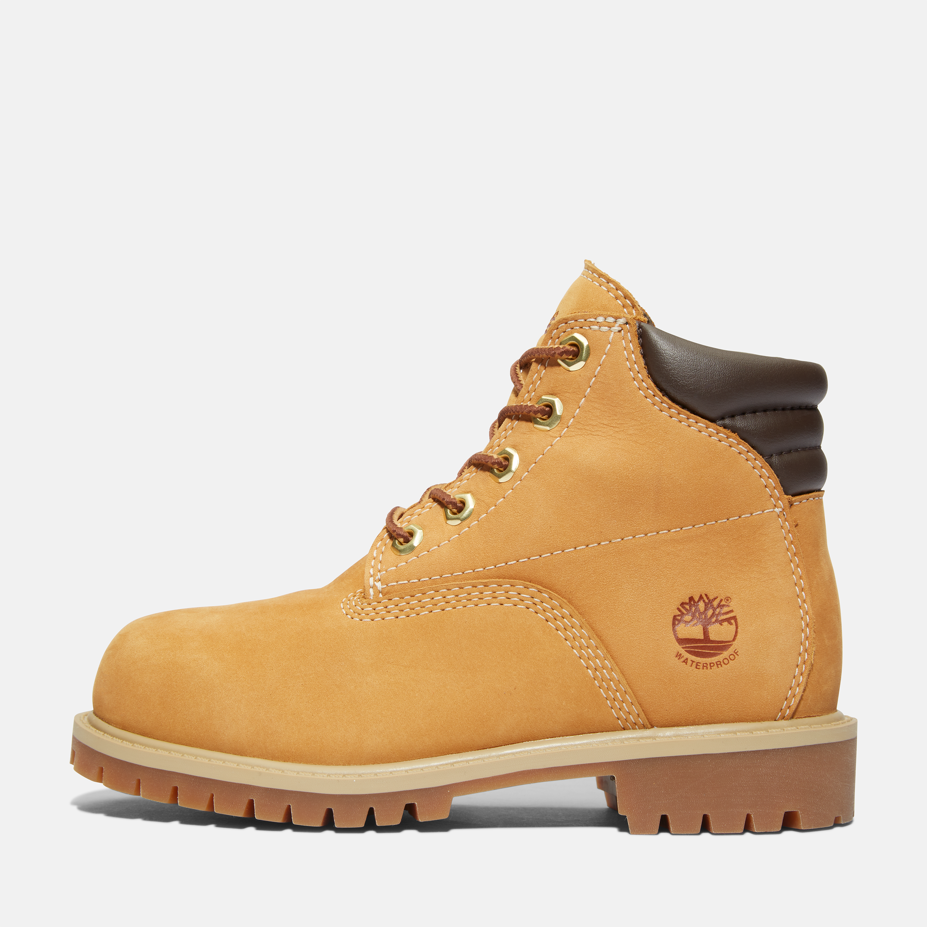 Alburn 6-Inch Lace-Up Waterproof Boot For Youth