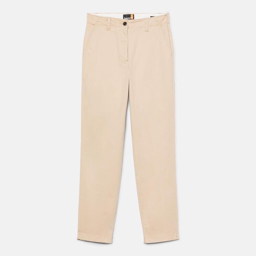 Slim Fit Chino Pants For Women