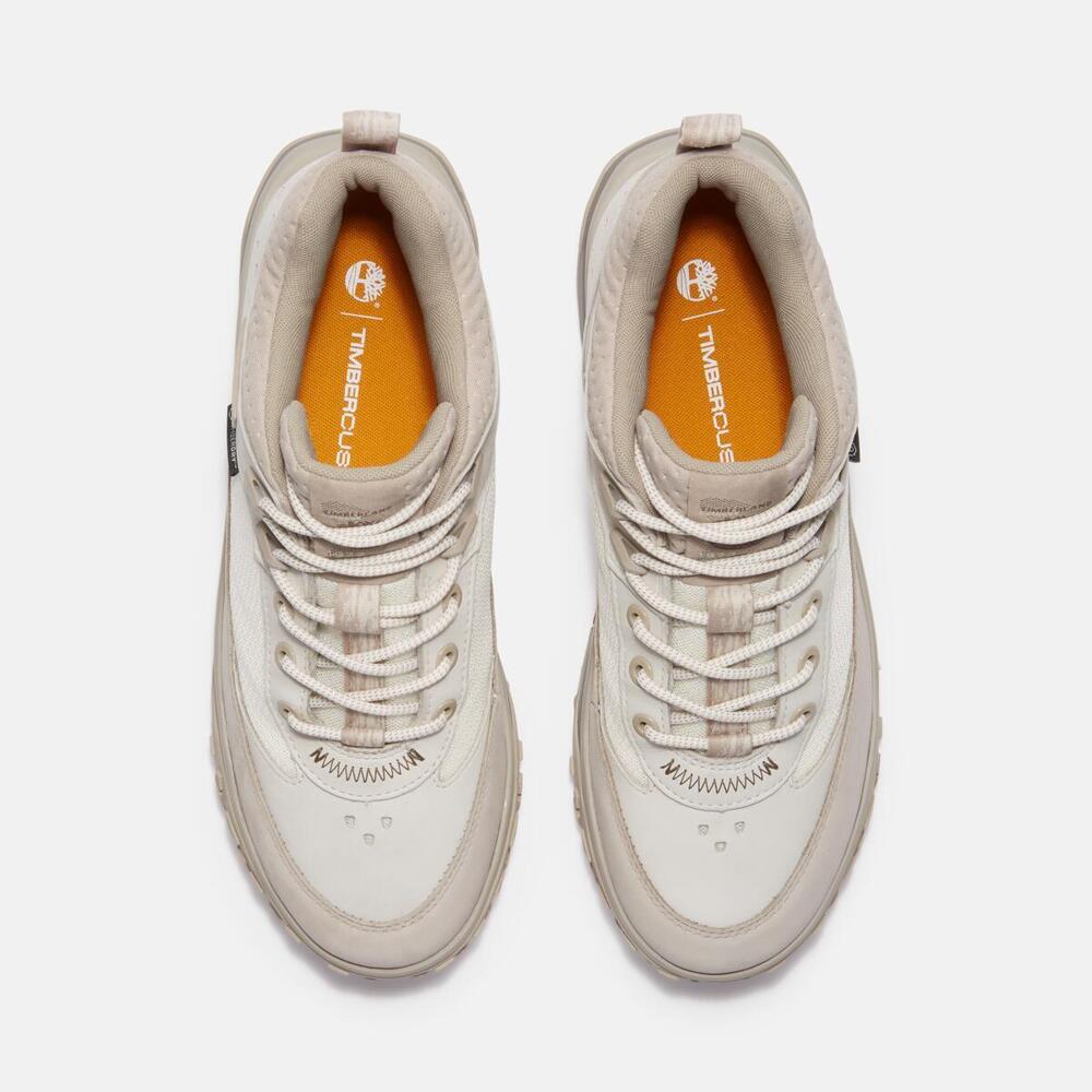 Timbercush Motion 7 Mid Lace Up Waterproof Sneaker For Men