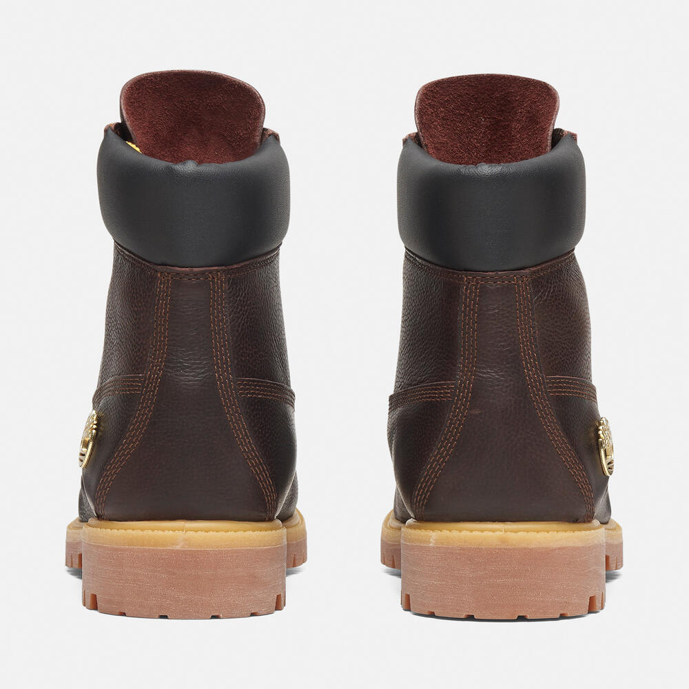 TimberlandÂ® Premium Espresso 6-Inch Lace-Up Waterproof Boot for