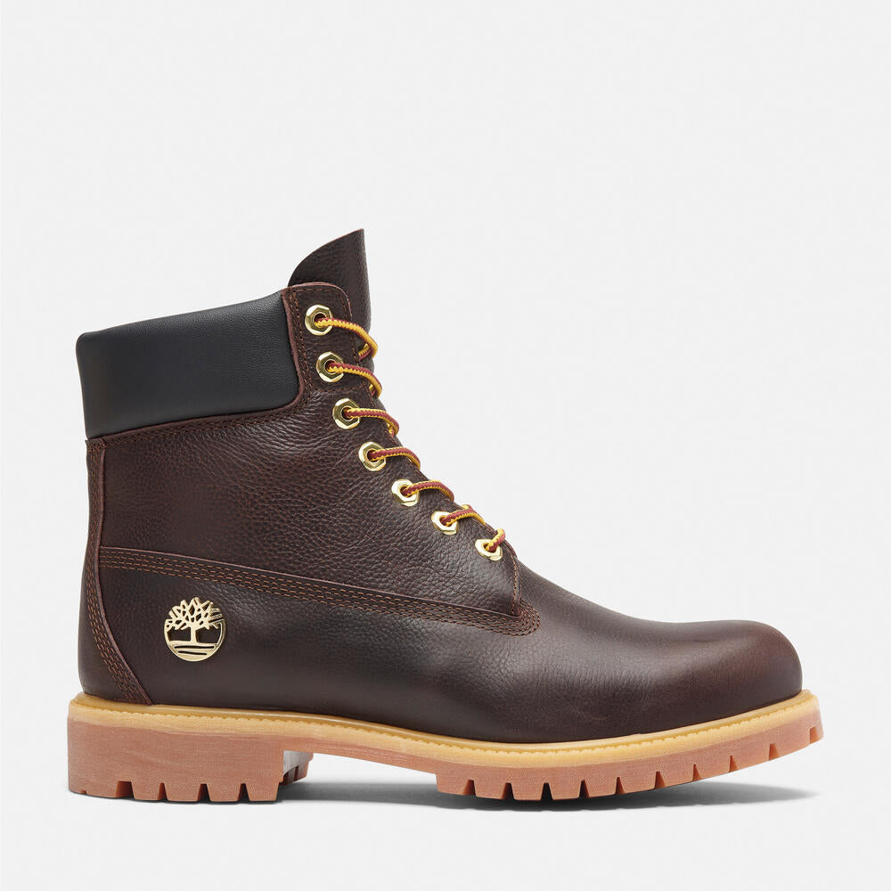 Timberland® Premium Espresso 6-Inch Lace-Up Waterproof Boot for Men