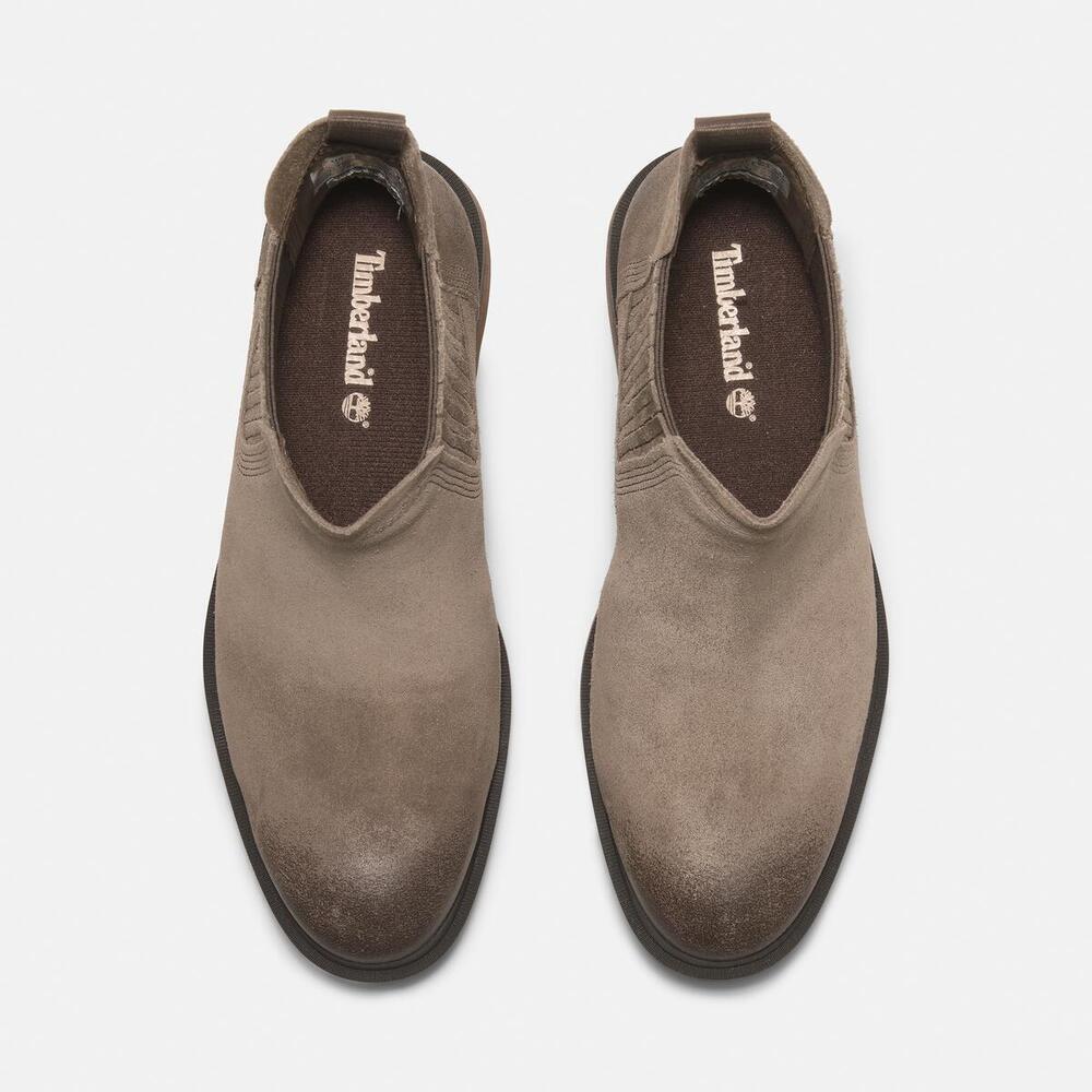 Brimfield Mid Chelsea Suede Boot For Women