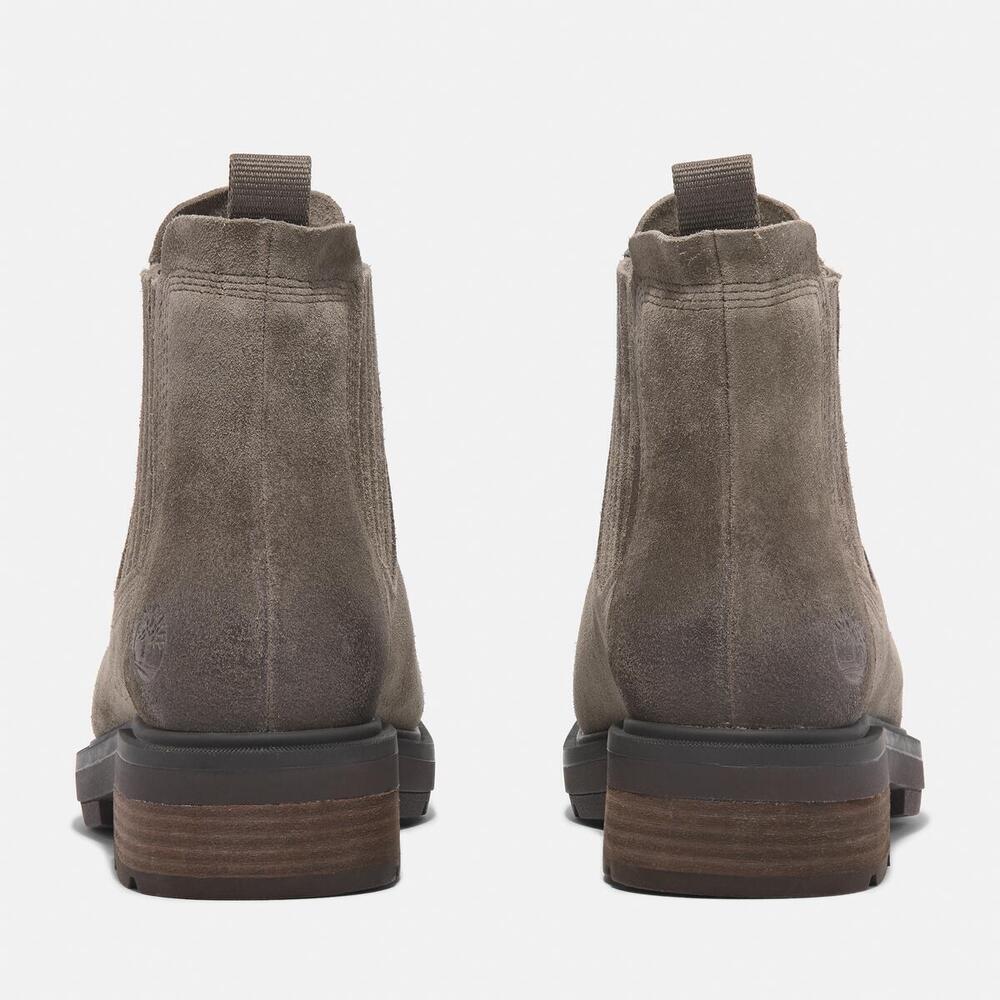 Brimfield Mid Chelsea Suede Boot For Women