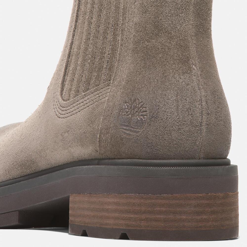Brimfield Mid Chelsea Suede Boot For Women