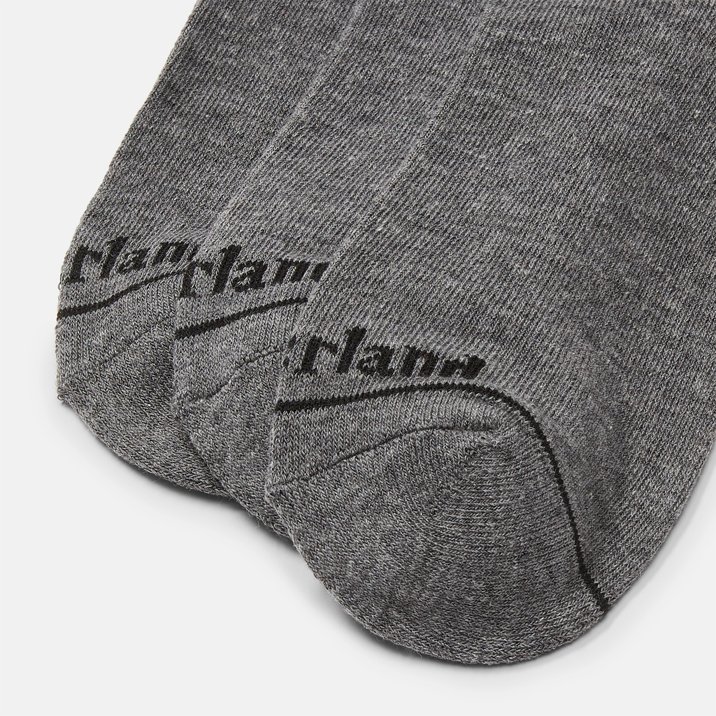 3 PACK CORE HALF CUSHION NO SHOW SOCKS FOR MEN