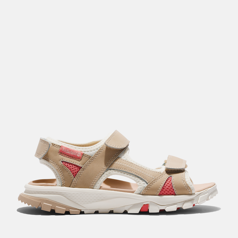 Timberland - SANTA MONICA CROSS BROWN Sandals on labotte