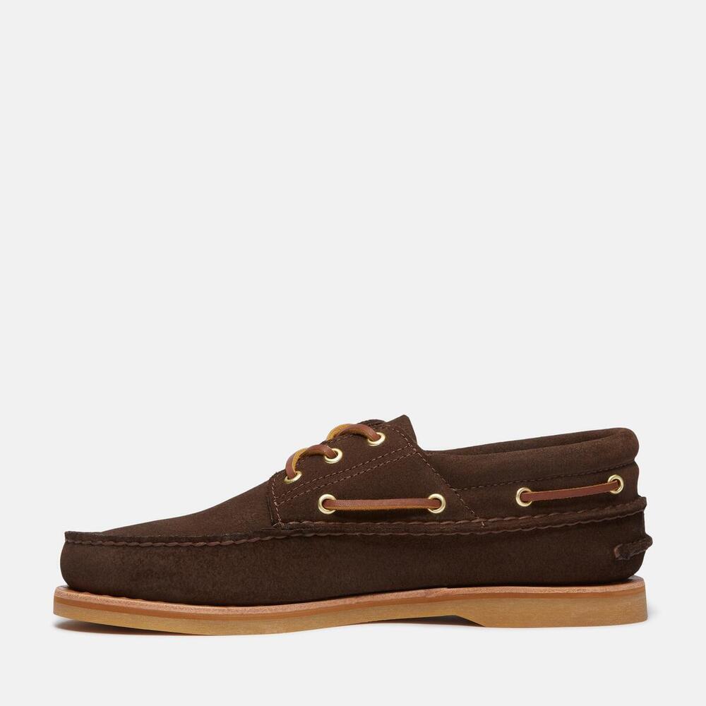 Crafted Suede Boat Shoe For Men