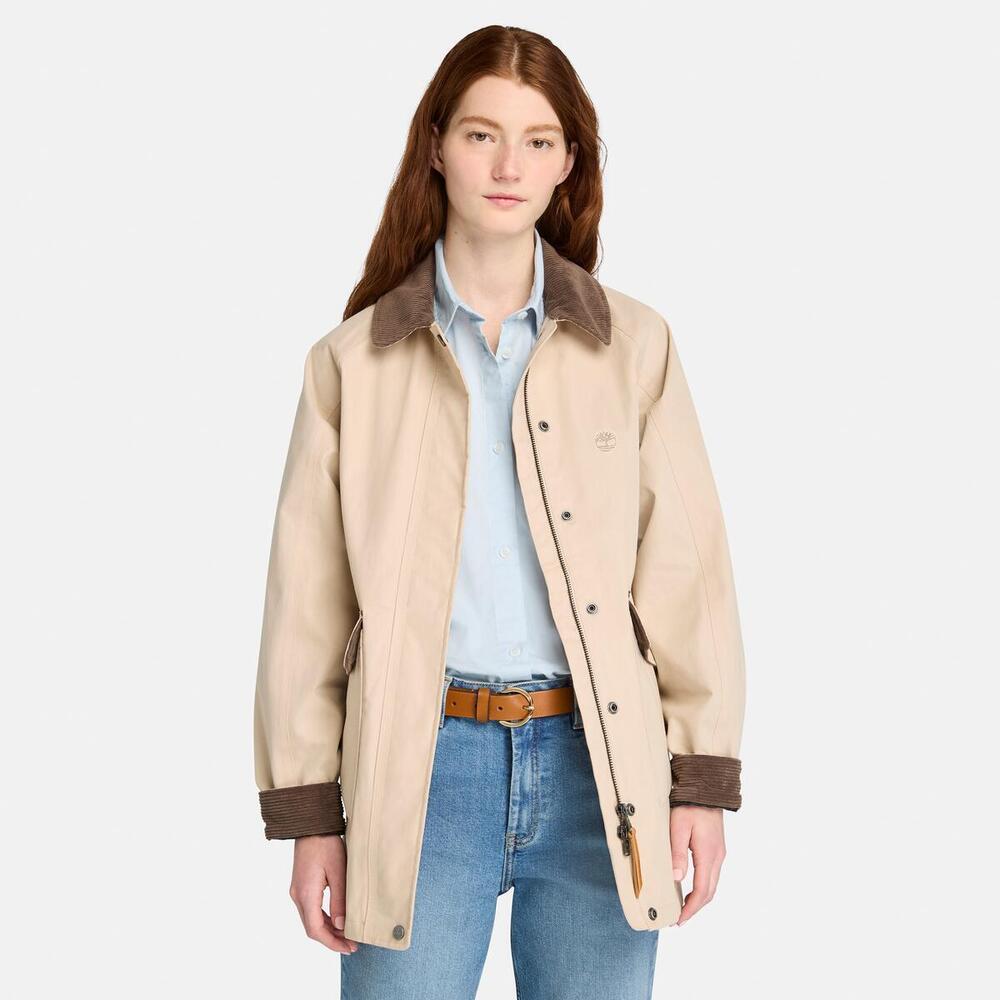 Waterproof Cotton Barn Coat  For Women