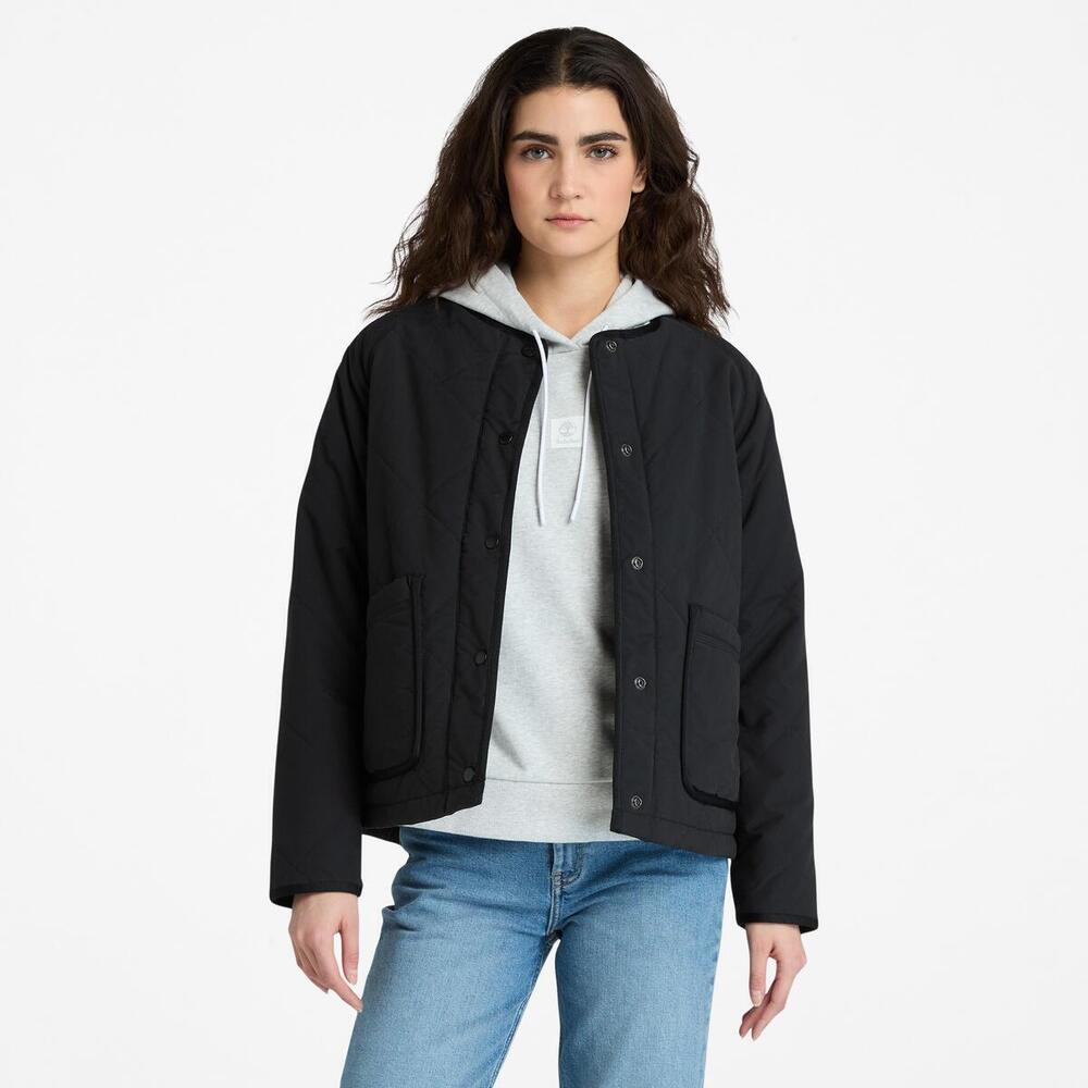 Durable Water Repellent Quilted Jacket For Women