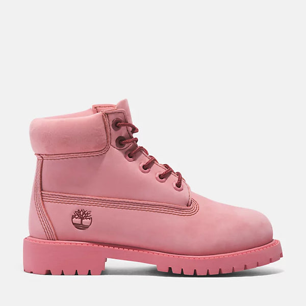Timberland Premium 6-Inch Boot For Youth In Pink – Timberland