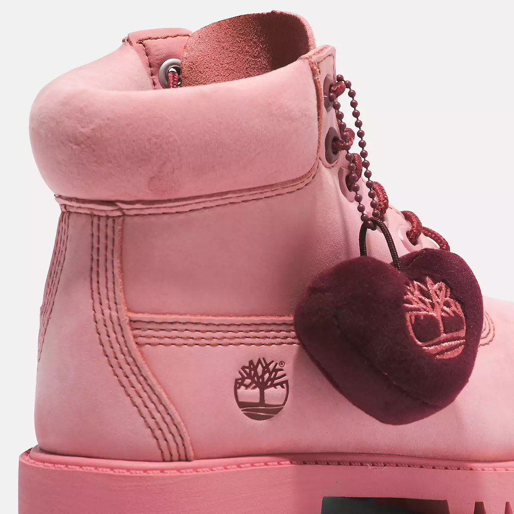 TIMBERLAND PREMIUM 6-INCH WATERPROOF BOOT FOR JUNIOR IN PINK