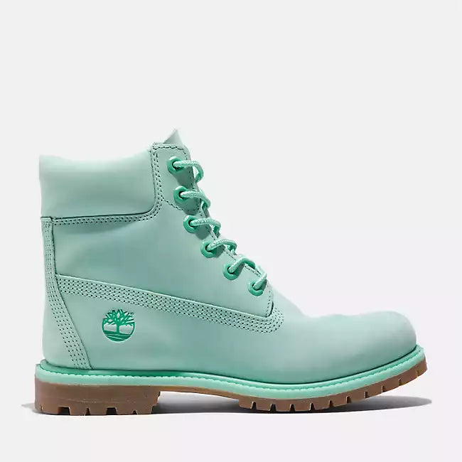 TIMBERLAND 50TH EDITION PREMIUM 6-INCH WATERPROOF BOOT FOR WOMEN IN MINT GREEN