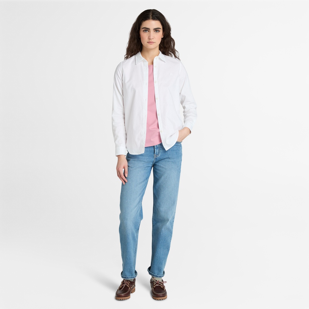 Oxford Long-Sleeve Shirt  For Women
