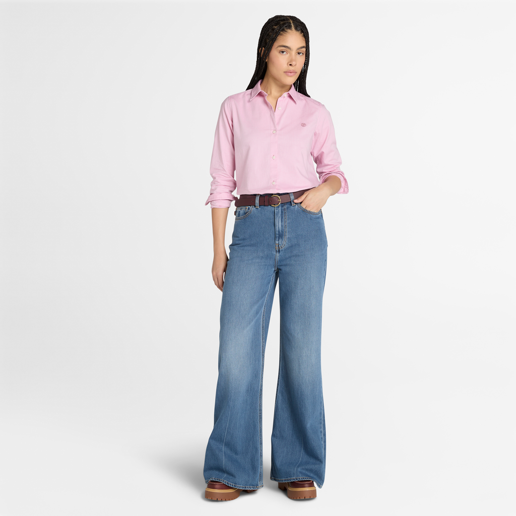 Oxford Long-Sleeve Shirt  For Women