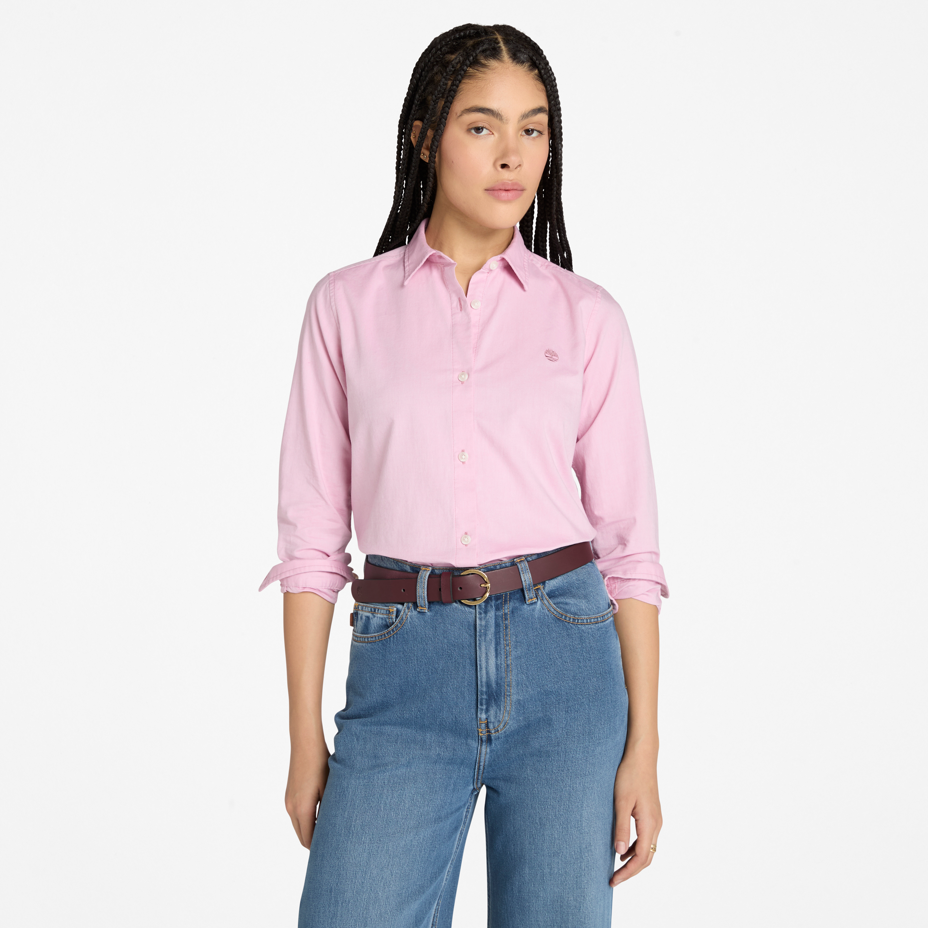 Oxford Long-Sleeve Shirt  For Women