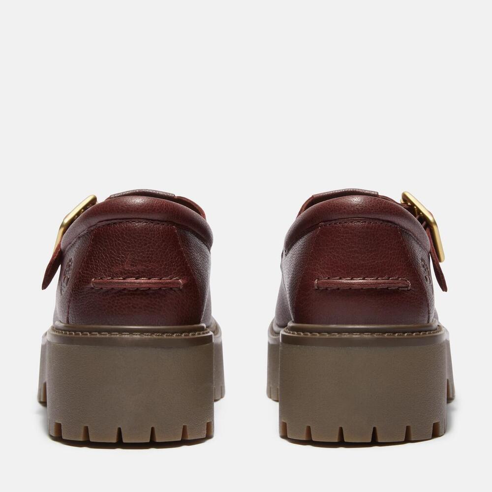 Stone Street Buckle Shoe For Women