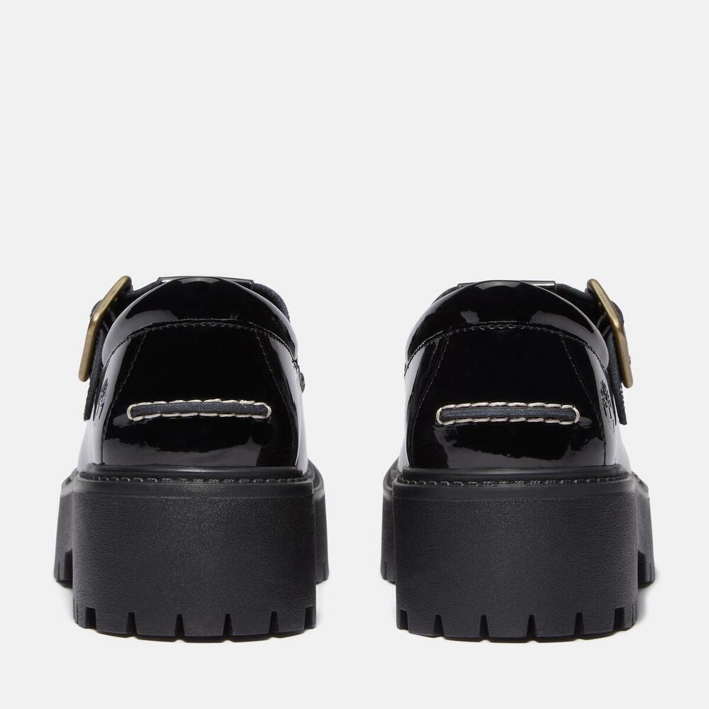 Stone Street Buckle Shoe For Women