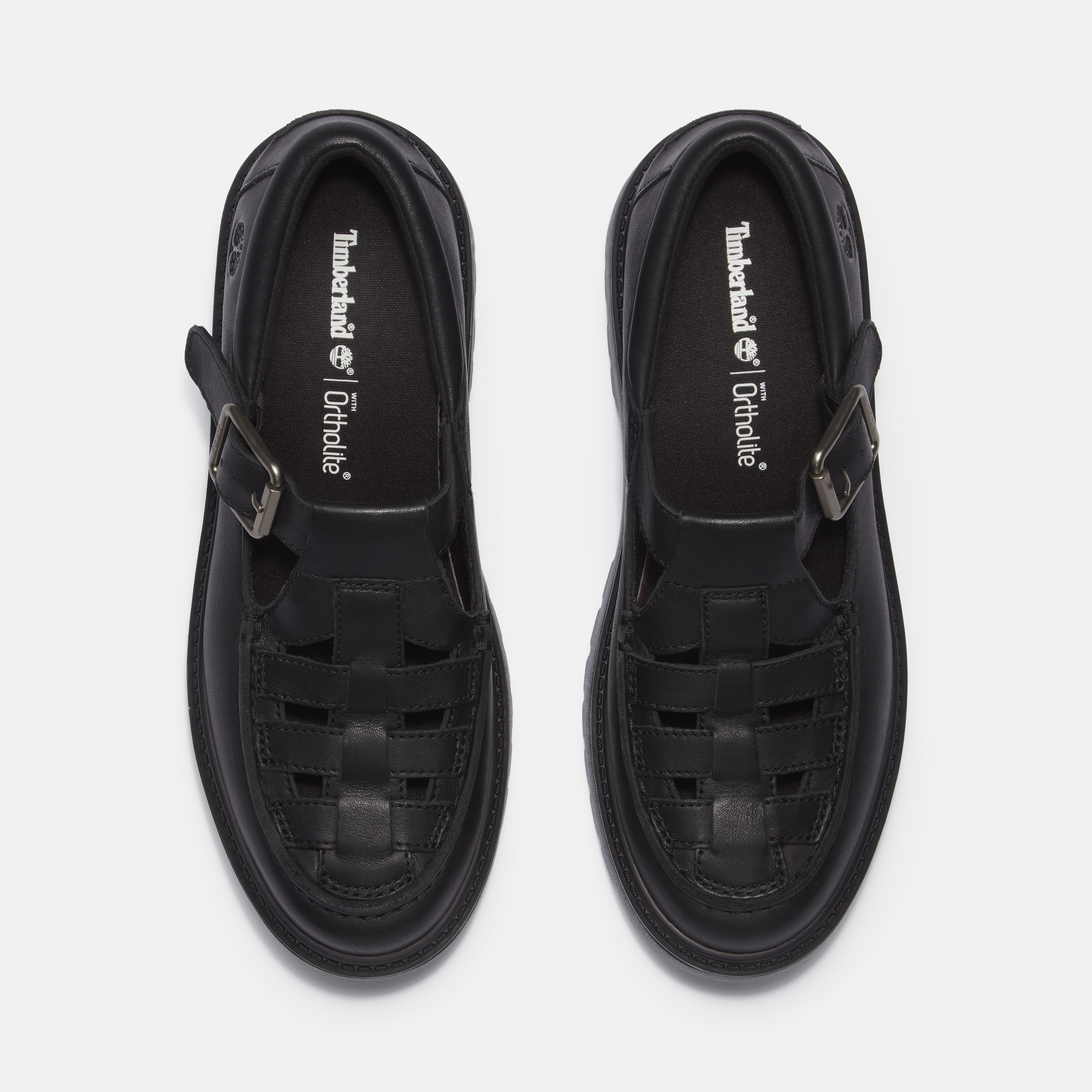 Stone Street Platform Buckle Shoe For Women