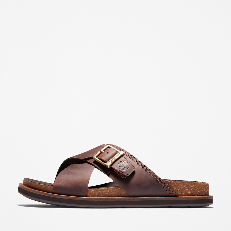 Timberland Amalfi Vibes Slide Sandal For Men In Brown