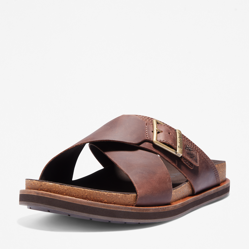 Timberland Amalfi Vibes Slide Sandal For Men In Brown
