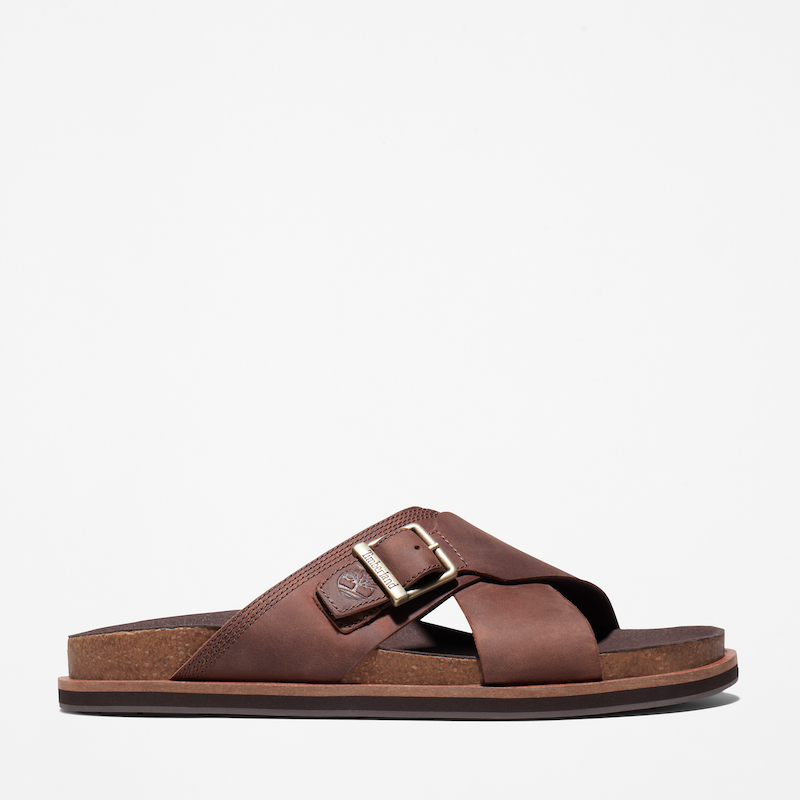 Timberland Amalfi Vibes Slide Sandal For Men In Brown
