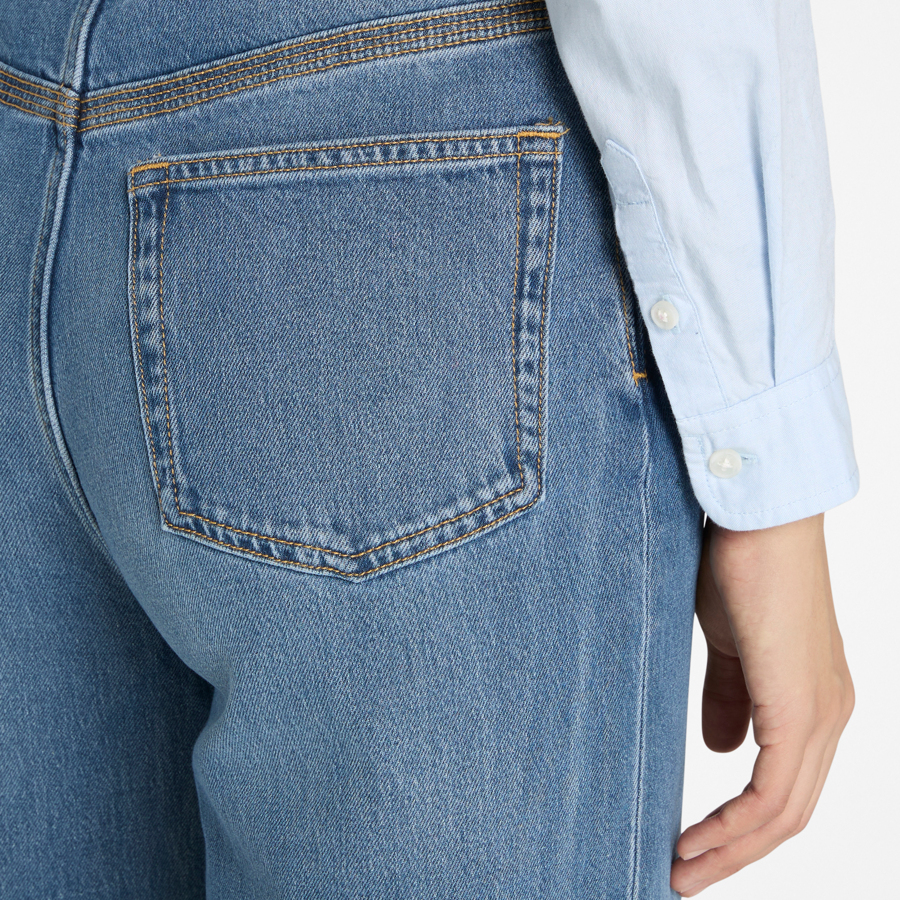 Denim Flare Pants  For Women