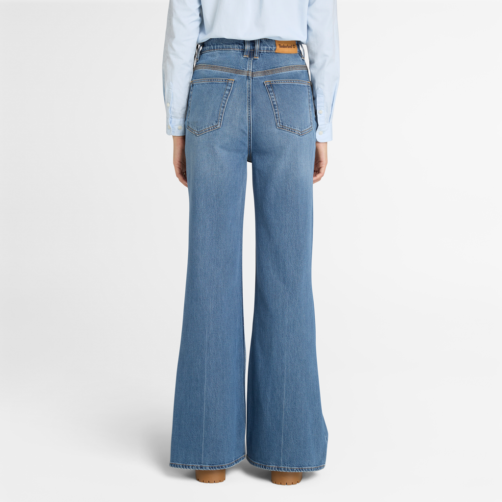 Denim Flare Pants  For Women