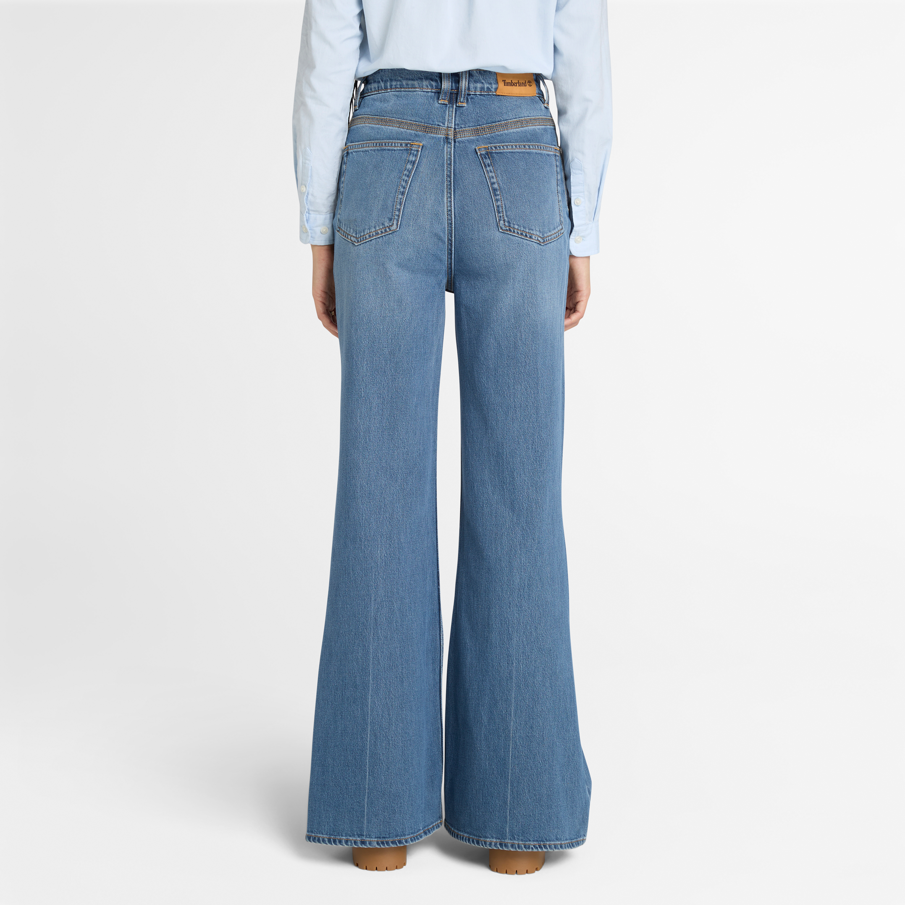 Denim Flare Pants  For Women