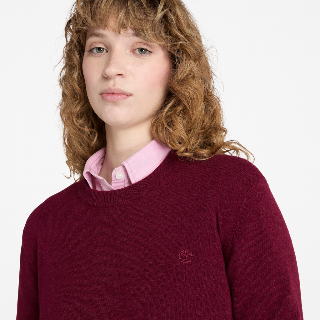 Merino Crew Sweater For Women