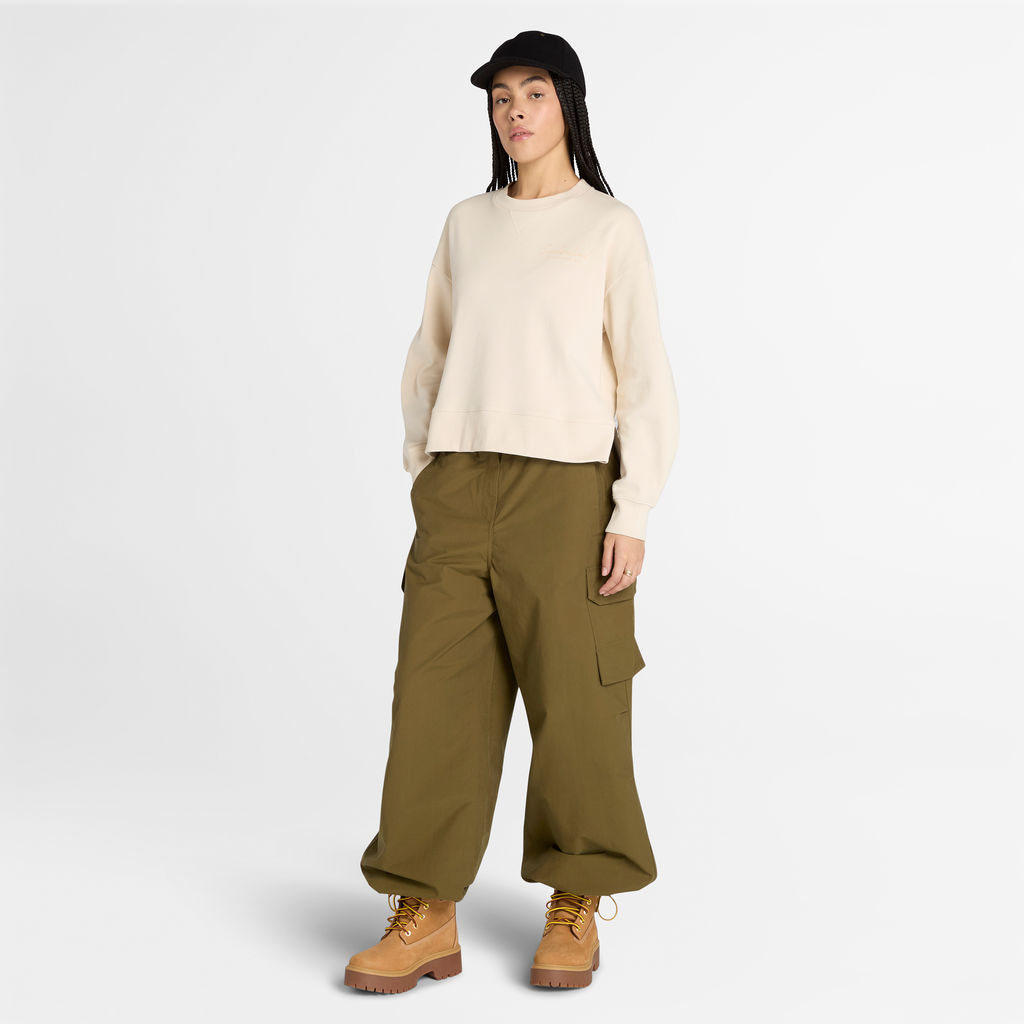 Lush Comfort Crew Sweatshirt  For Women