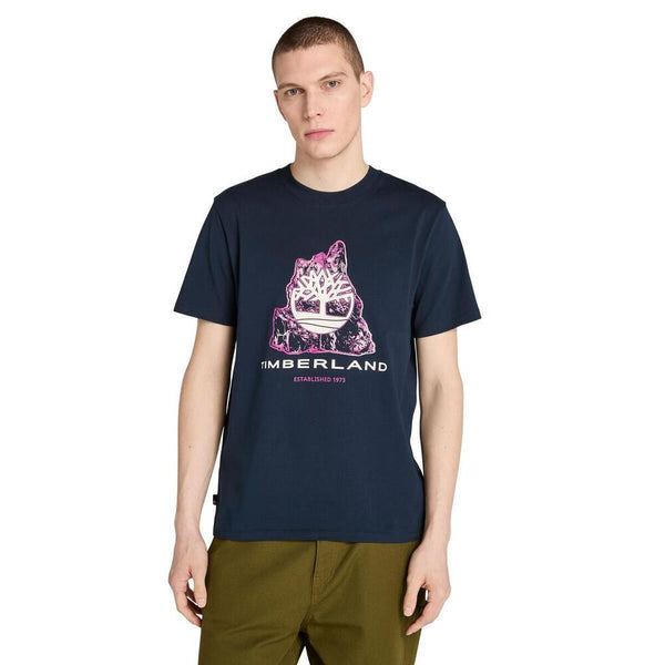 Front Seasonal Tree Logo Graphic T-Shirt For Men – Timberland