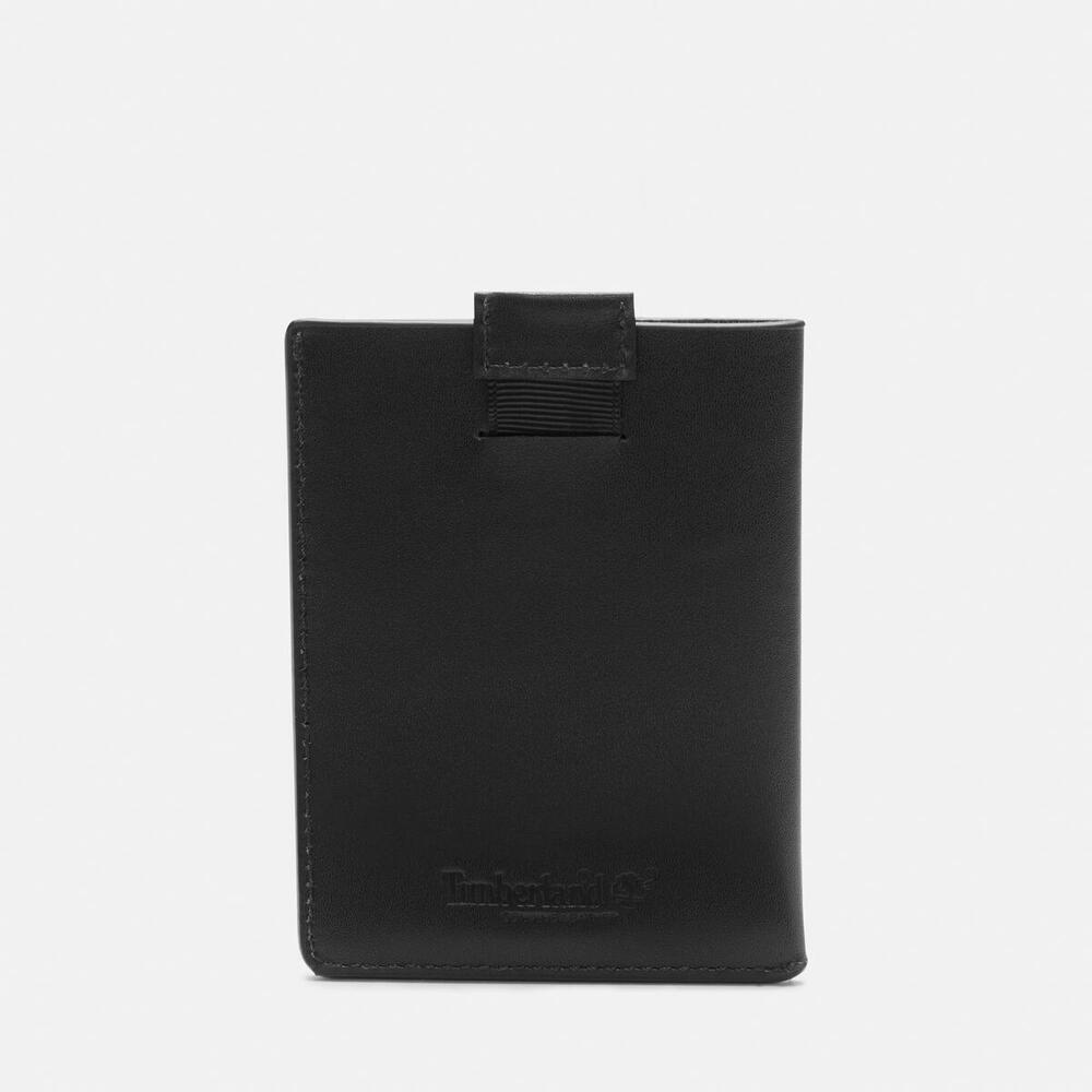 Leather Card Holder with Webbing