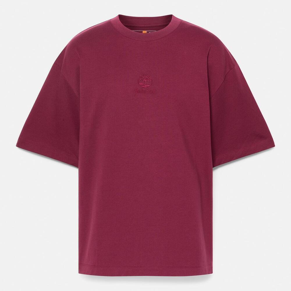 Hampthon Tonal Stack Logo T-Shirt  For Men