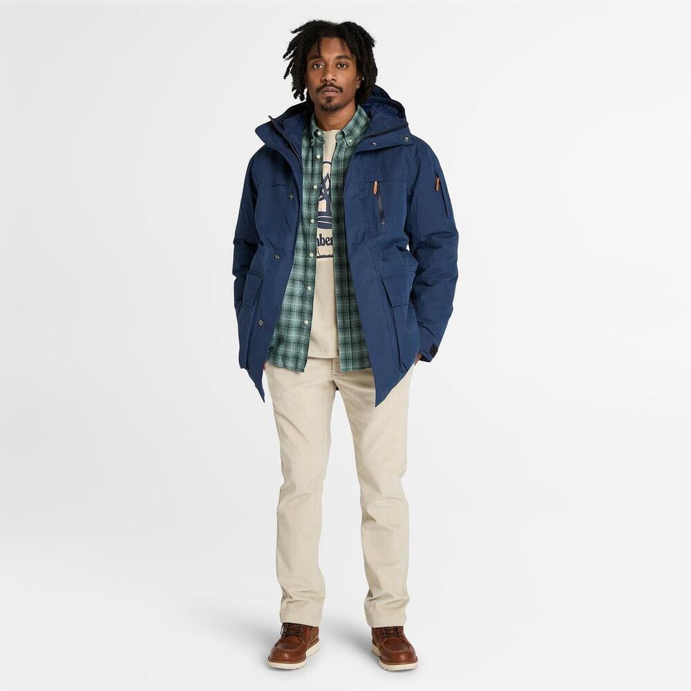 Front Seasonal Stack Logo Graphic T-Shirt For Men