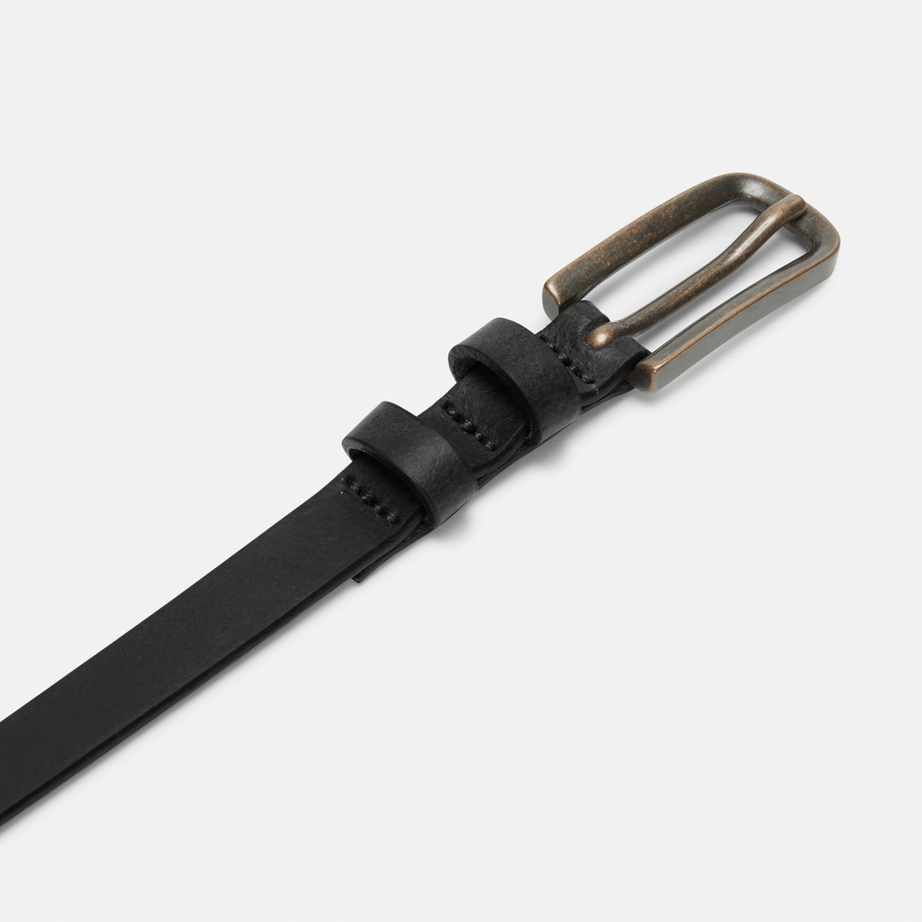 15mm Leather Belt With Studs for Women