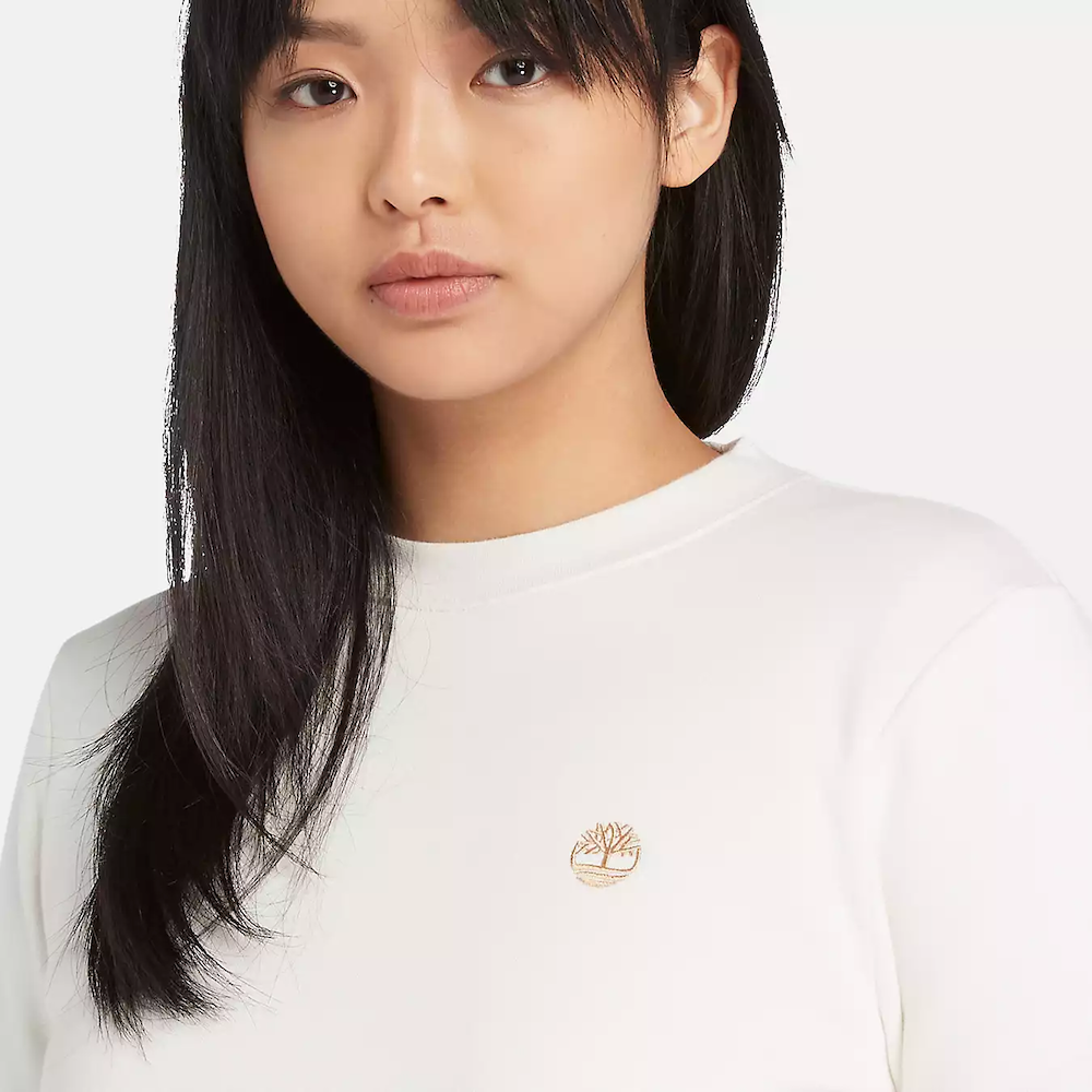 Brushed Crew Neck Sweatshirt For Women