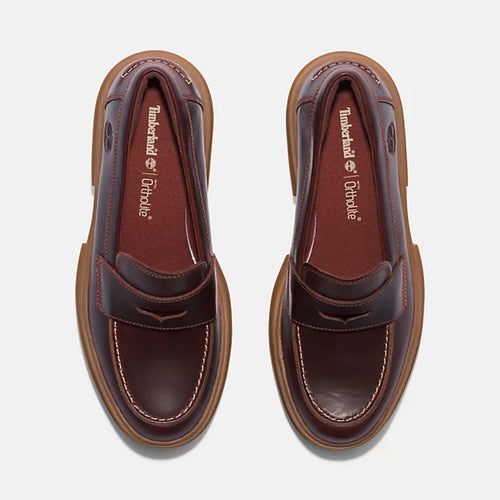 TIMBERLAND LOAFER PLATFORM FOR WOMEN IN DARK BROWN